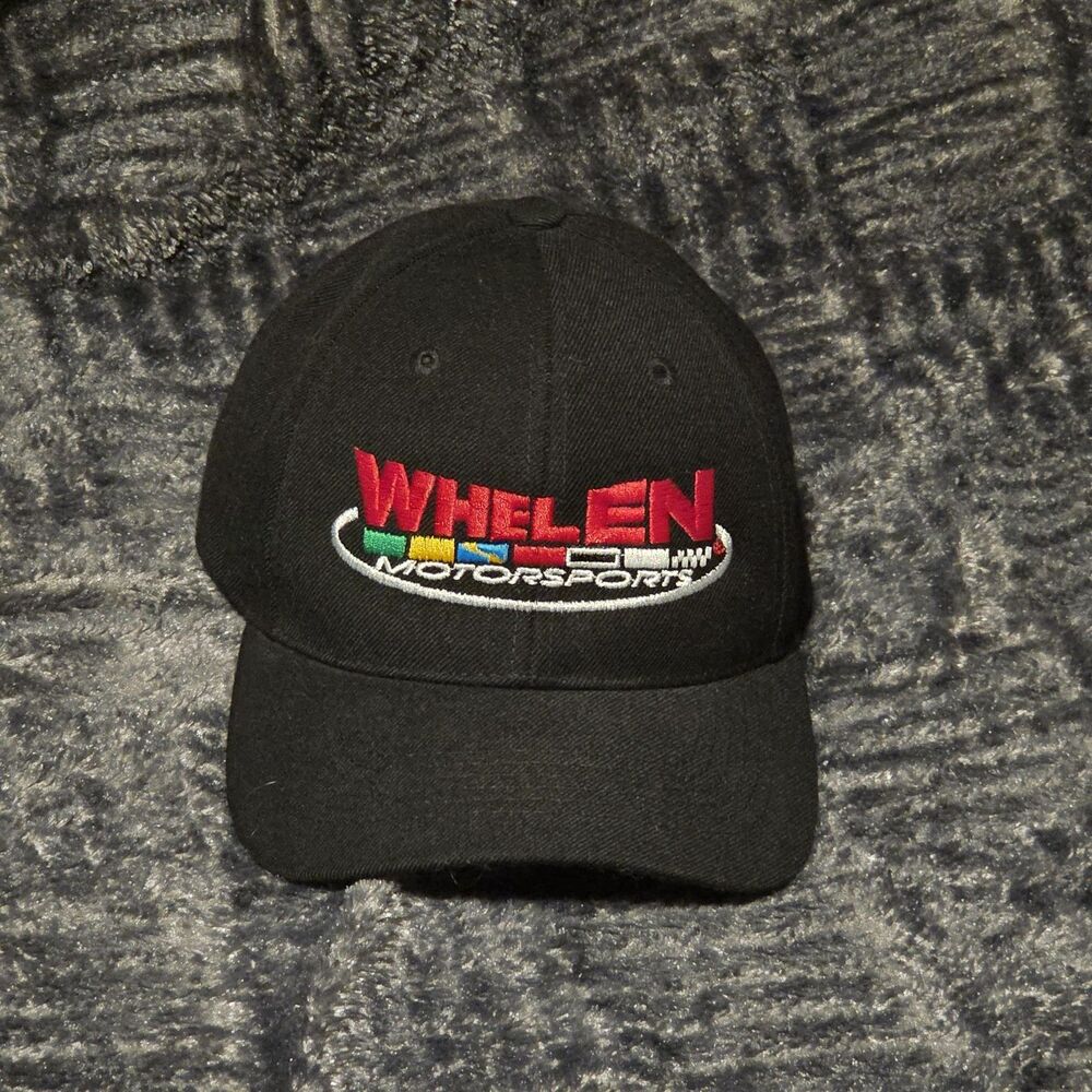 Whelen MotorsportsMen Nascar Black Baseball Hat Cap One Size Adjustable Lids